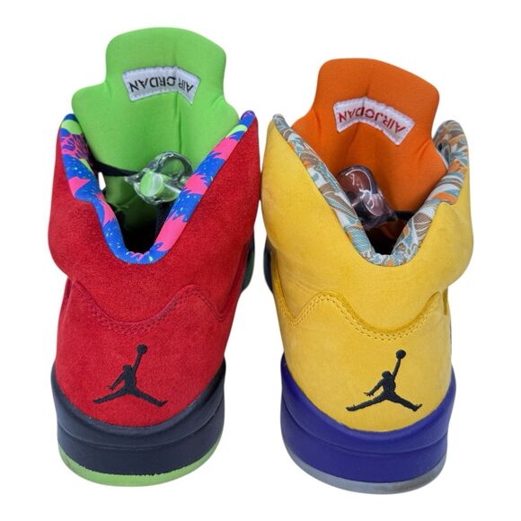 Jordan 5 Retro SE “What The” “Solar Orange” - Mens Size 9.5. - No Box - Picture 6 of 11